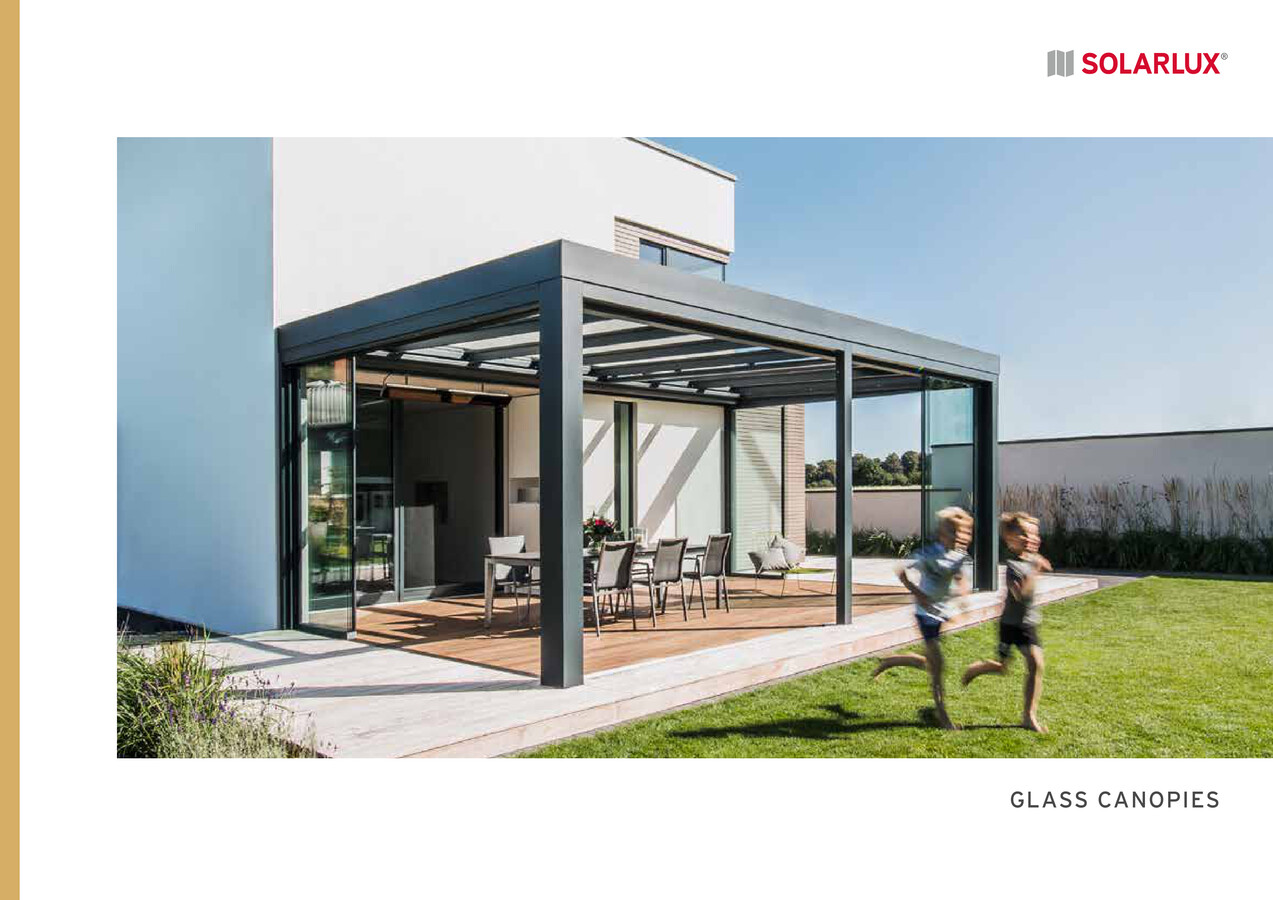 Solarlux Glass Canopies by Chris - Flipsnack