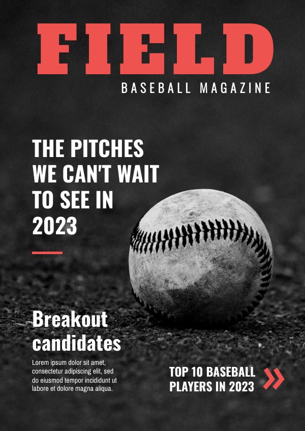 Baseball Magazine Template by Flipsnack templates Flipsnack