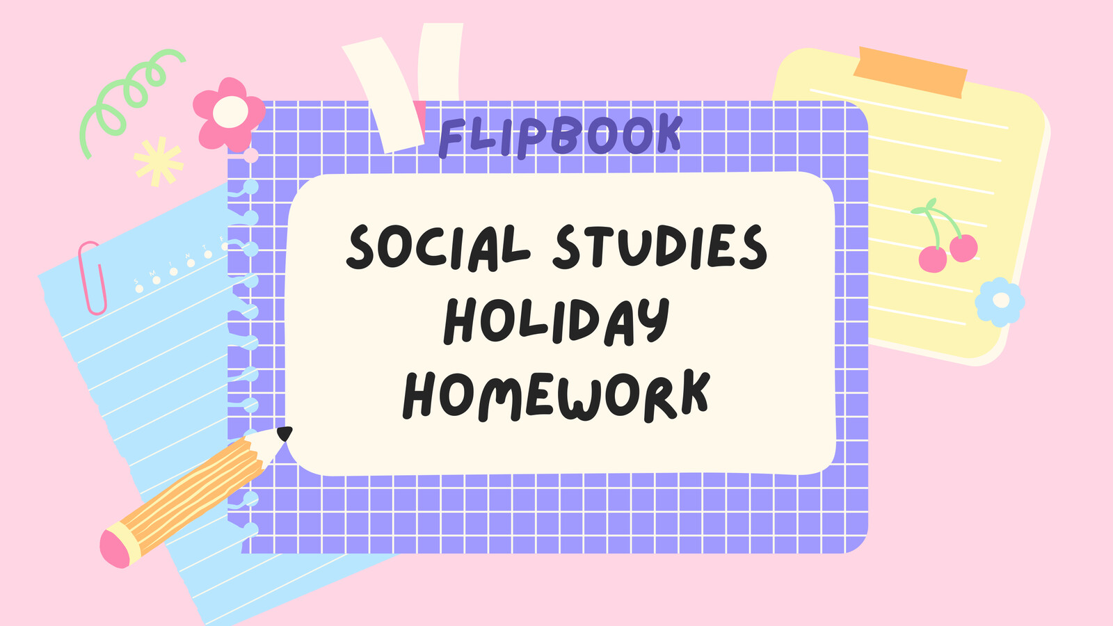 Holiday homework social studies 04 picture