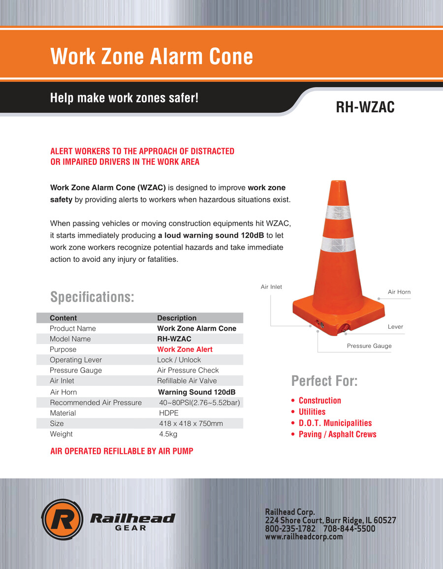 Alarm Traffic Cone by railheadcorp Flipsnack