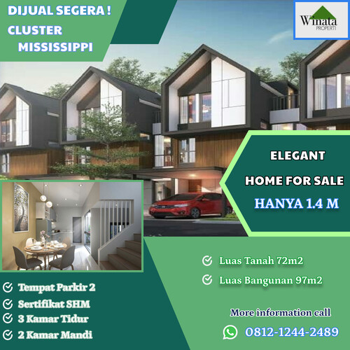 DI JUAL RUMAH, CALL 0812-1244-2489, Properti Rumah Minimalis