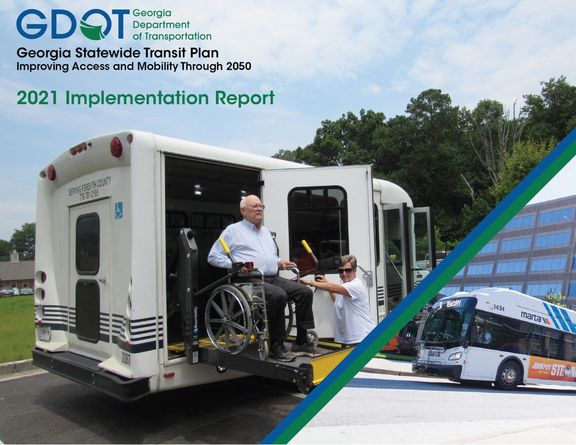 Georgia Statewide Transit Plan: 2021 Implementation Report by Georgia ...