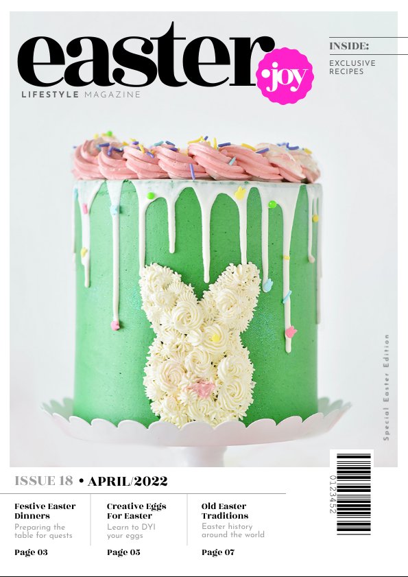Interactive Easter Magazine Template by Flipsnack templates Flipsnack