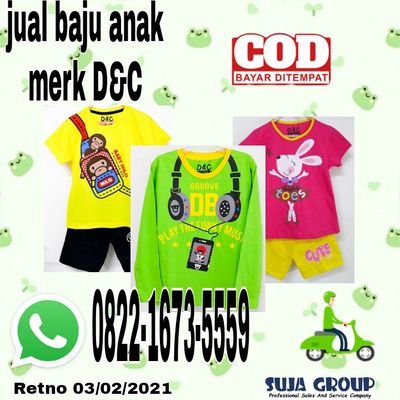 Wa 0822-1673-5559, Distributor Koas Dan Setelan Anak Cowok Gamba