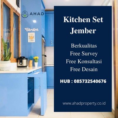 Jasa Pembuatan Kitchen Set Lengkap Jember