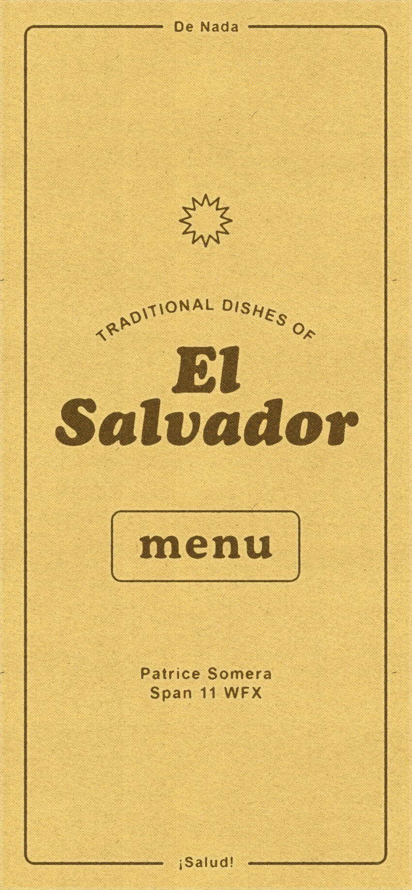 Traditional Dishes of El Salvador by patsomera Flipsnack