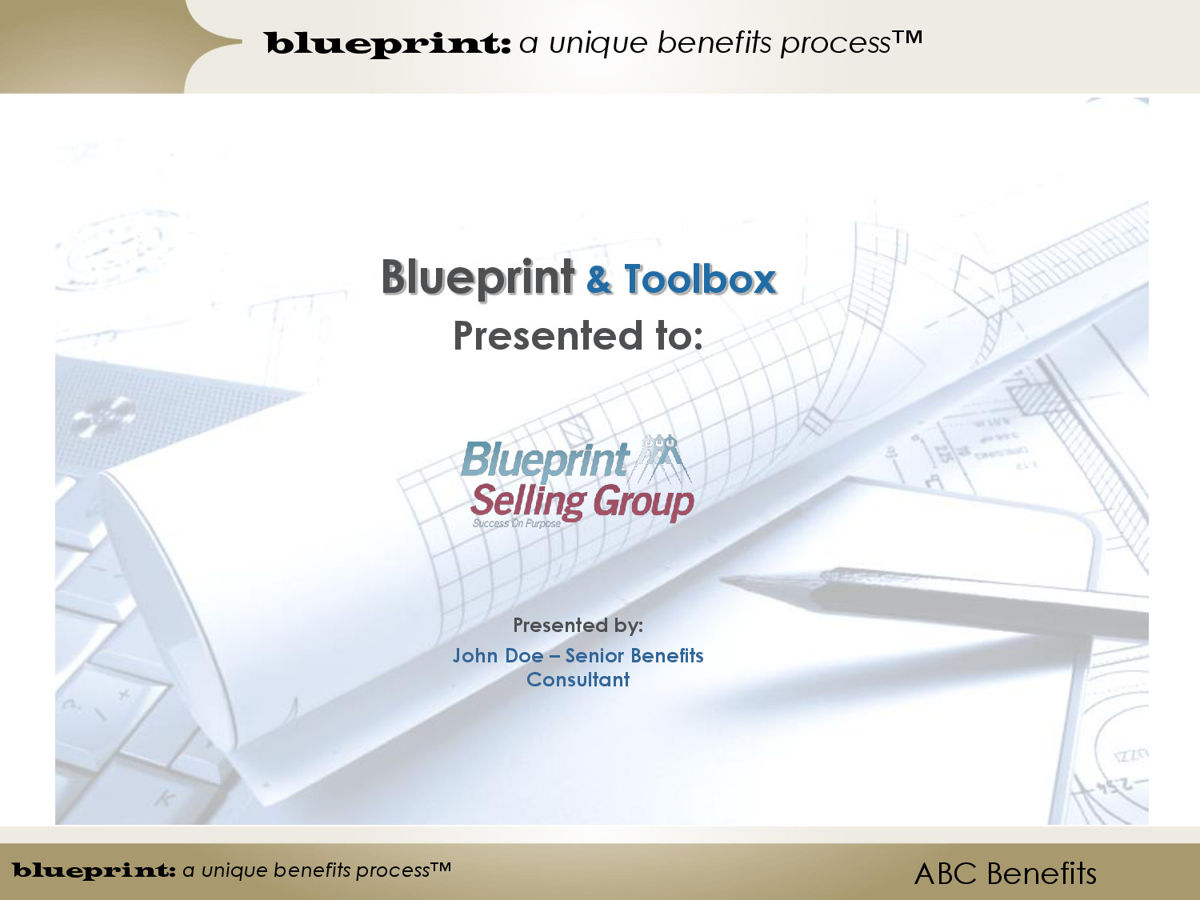 Benefits Blueprint Template by Kim Eckelbarger Flipsnack