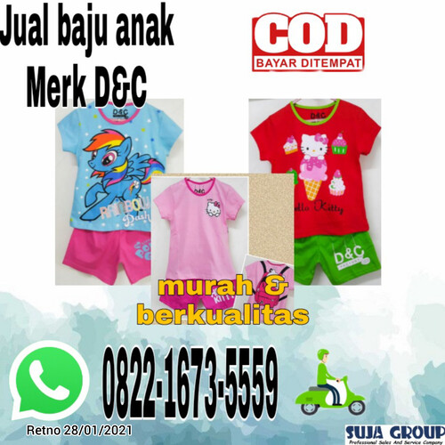 Wa 0822-1673-5559, Garment Koas Dan Setelan Anak Cowok Motif Dis