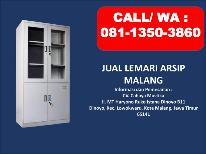 TLP/WA: 081-1350-3860 JUAL LEMARI ARSIP MALANG