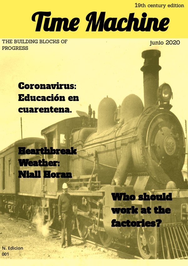 TIME MACHINE 19th century edition magazine by Emanuella Rey - Flipsnack