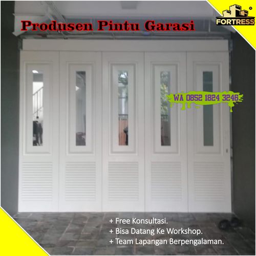 CUSTOM UKURAN..!! Wa 0852 1824 3246 Pembuat Pintu Garasi Sliding