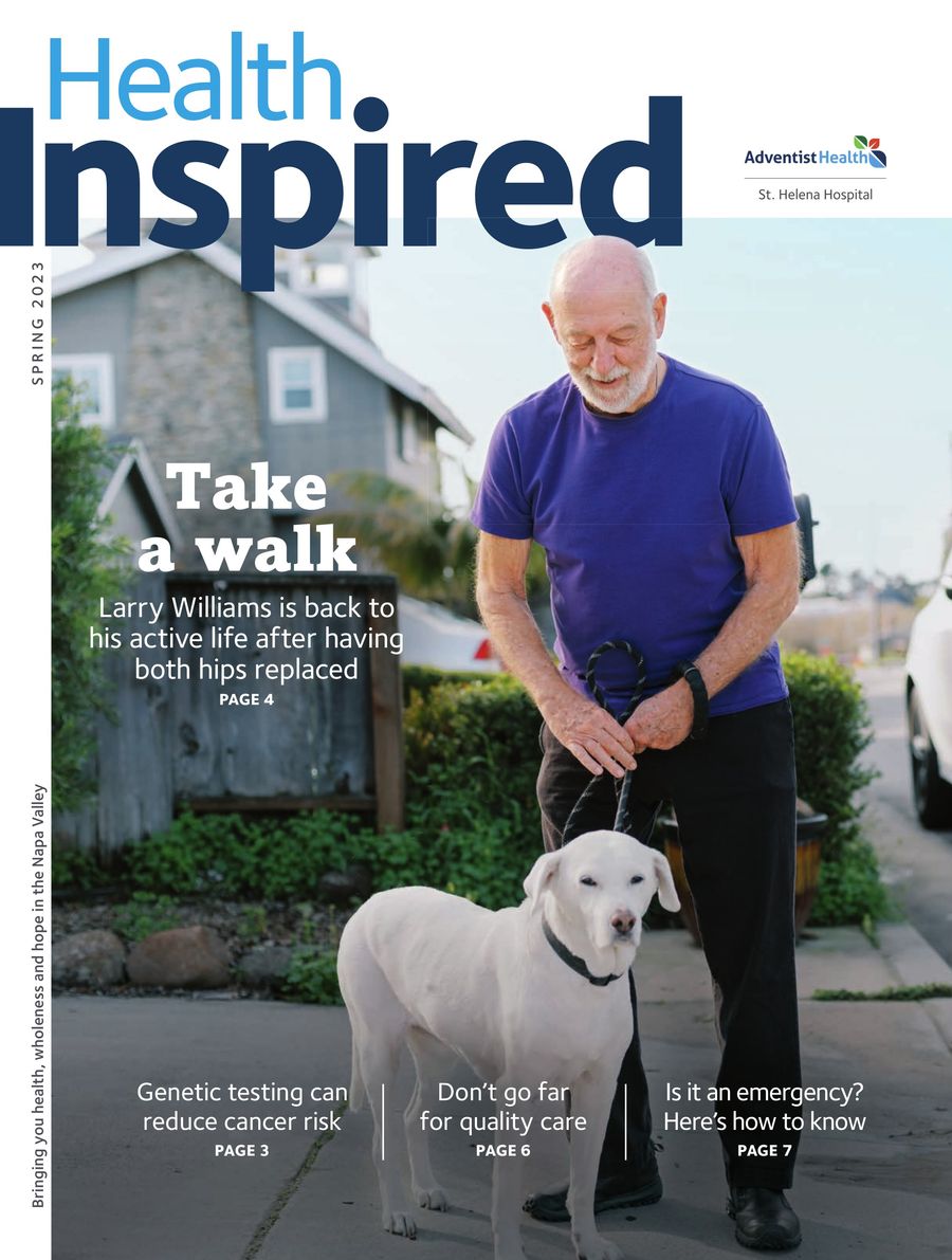 Adventist Health St. Helena Health Inspired Magazine