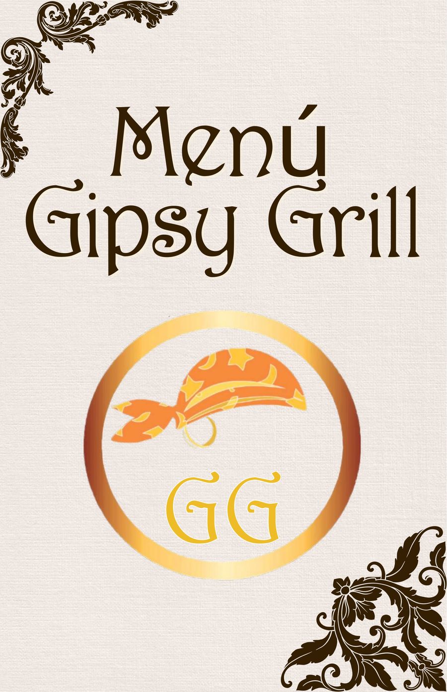 Menú Gipsy Grill by Rodrigo - Flipsnack
