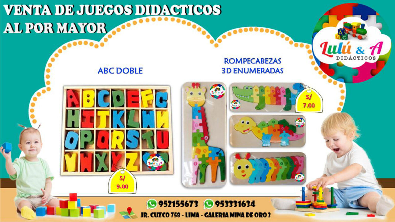 Juegos didacticos best sale por mayor