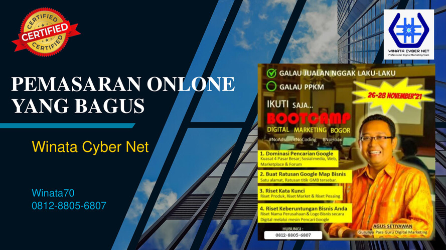 PEMASARAN ONLONE YANG BAGUS