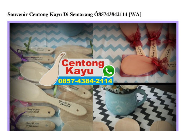 Souvenir Centong Kayu Di Semarang 085743842114 {WA}