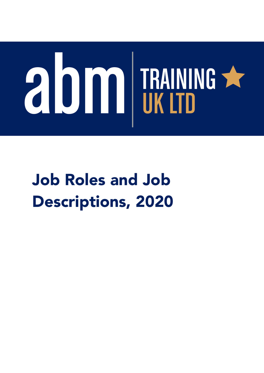 ABM Job Roles and Job Descriptions by Simon Flipsnack