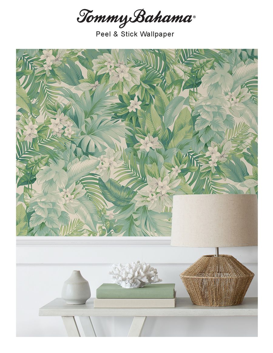 Tommy Bahama Peel & Stick Wallpaper Collection I- II-III 10- by Kate