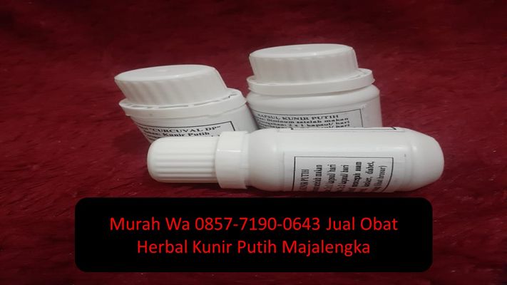 Murah Wa 0857-7190-0643 Jual Obat Herbal Kunir Putih Majalengka