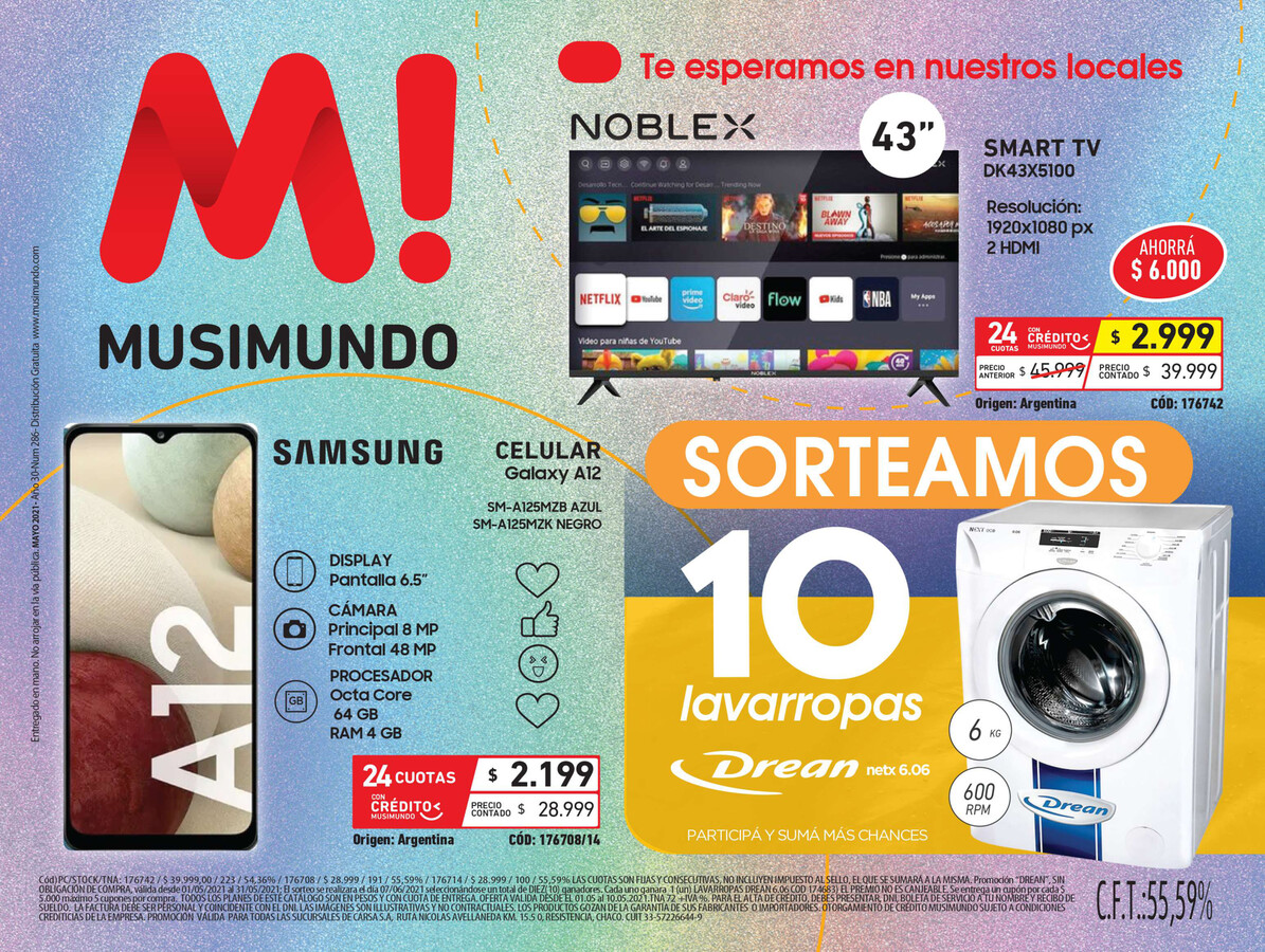 Musimundo: Ofertas en Celulares Samsung