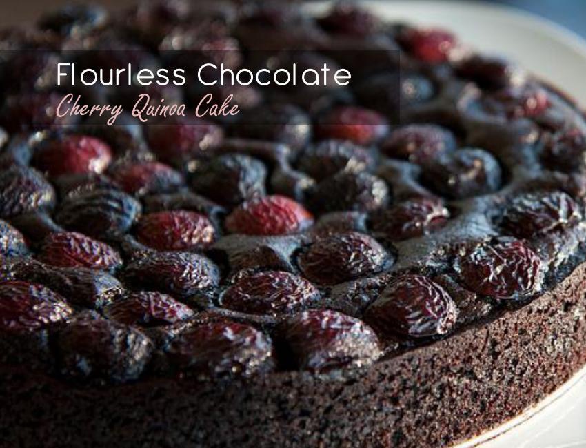 Flourless Chocolate Cherry Quinoa Cake by Arnie Kaye Dillen Flipsnack