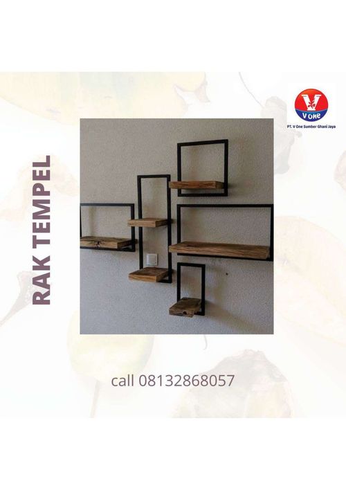 Pabrik Rak Tempel Dinding Minimalis JAYAMUKTI CIKARANG BARAT BEK