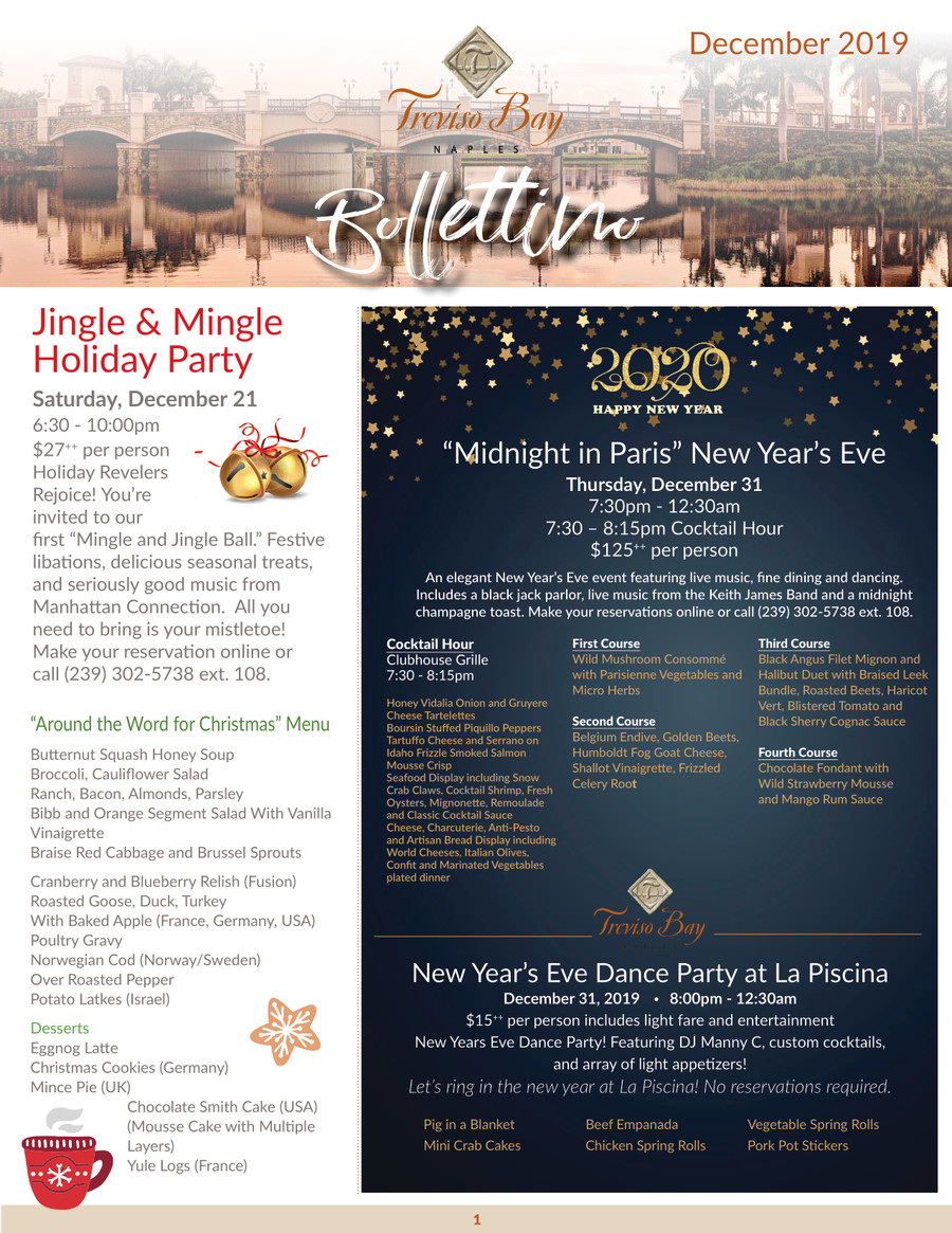 Treviso Bay Newsletters by Treviso Bay Flipsnack