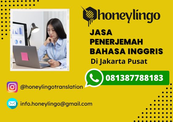 Jasa Penerjemah Bahasa Inggris di Jakarta Pusat (2)