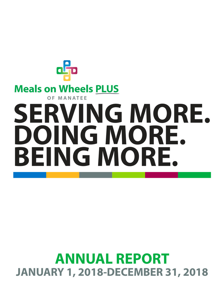 2019 MOWP Annual Report for 2018 by MealsonWheelsPLUS - Flipsnack