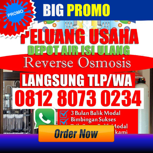 WA 0812 8073 0234 JASA PEMASANGAN AIR RO RANCA BUNGUR