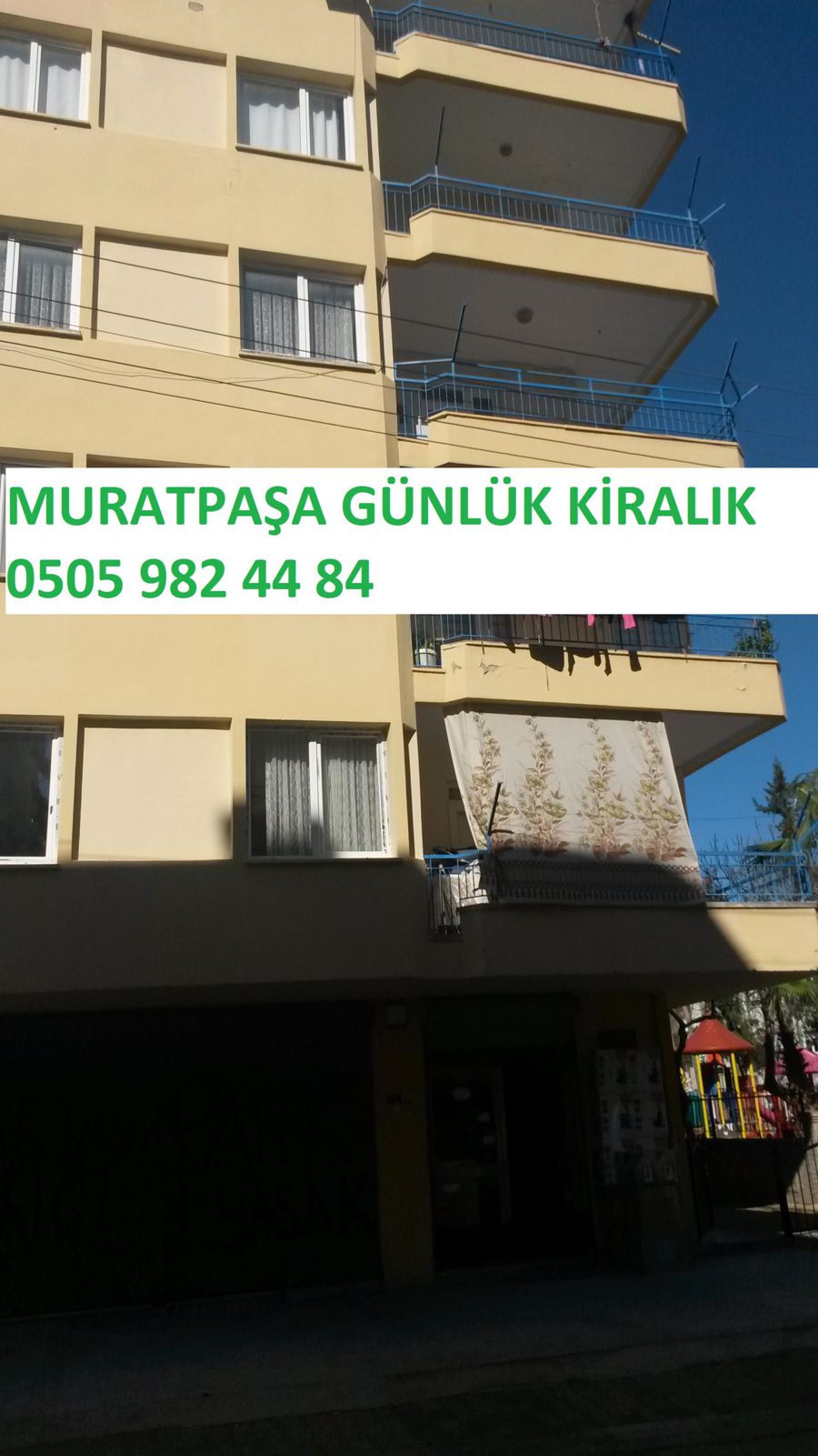 0505 982 44 84 Muratpaşa Günlük Kiralık Daire Hemen Kiralık