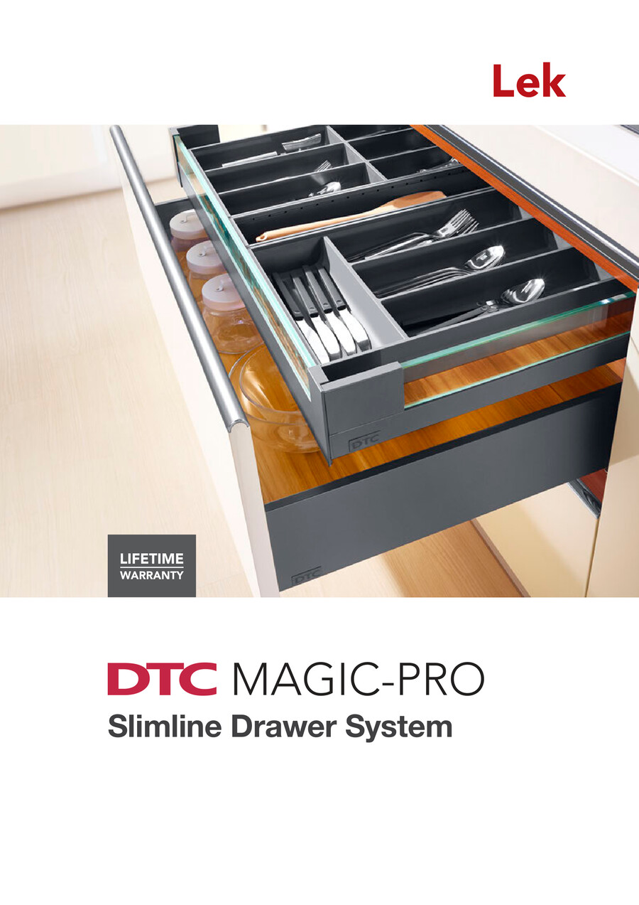 DTC Magic-Pro Slimline Drawer System by Lek Supply - Flipsnack