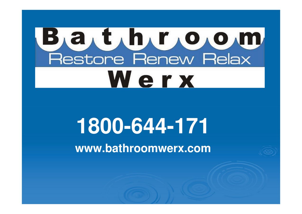 Bathroom Enamel Resurfacing and Renovations Bathroom Werx by Bathroom