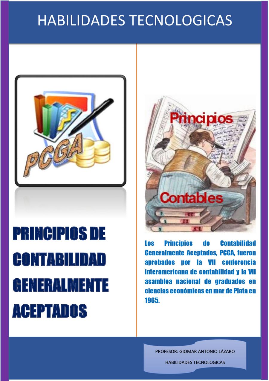 PRINCIPIOS DE CONTABILIDAD GENERALMENTE ACEPTADOS 3 by roxana1 Flipsnack