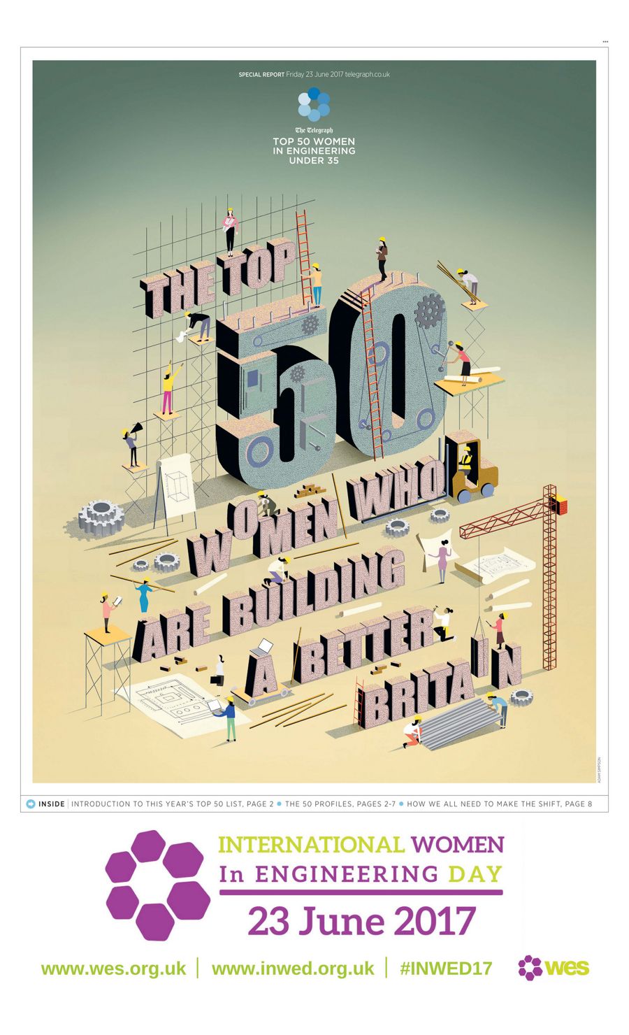 Top 50 Women in Engineering by Telegraph - Flipsnack