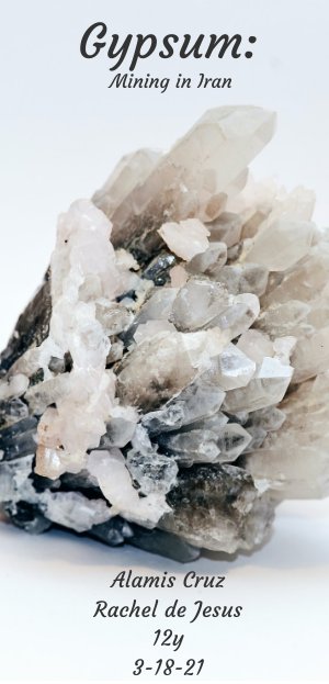 Gypsum mineral