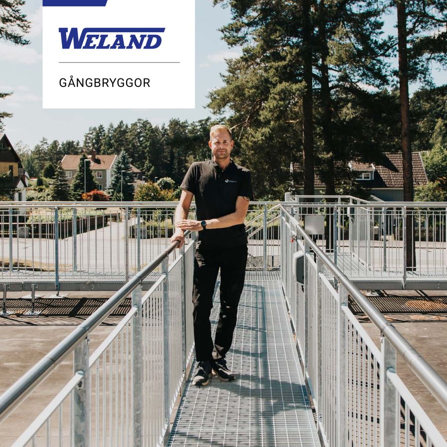 Gångbryggor - Weland AB by IndustriReklam AB - Flipsnack