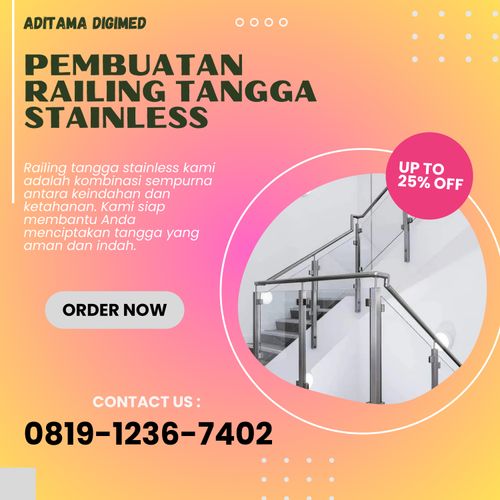 PERCAYA, 0819-1236-7402, Jasa Buat Railing Tangga di Karanganyar