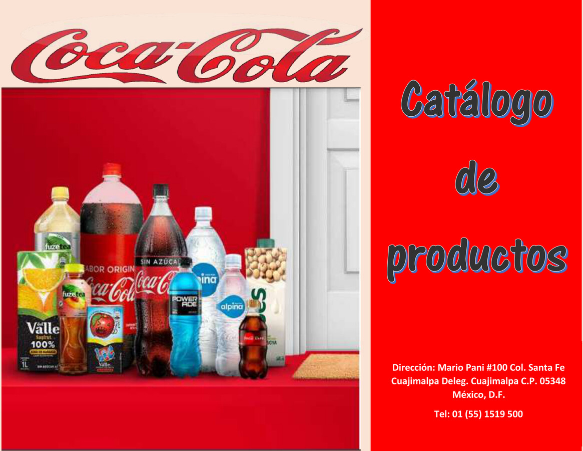 Catálogo de productos Coca Cola by Dulce - Flipsnack