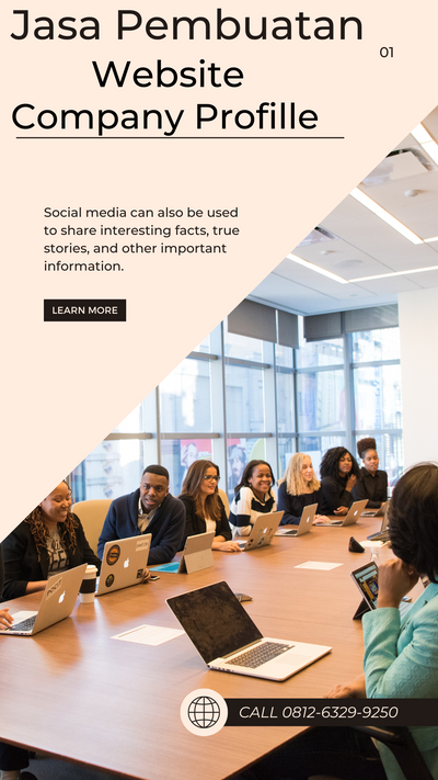 jasa pembuatan web company profile  hubungi 0812-6329-9250