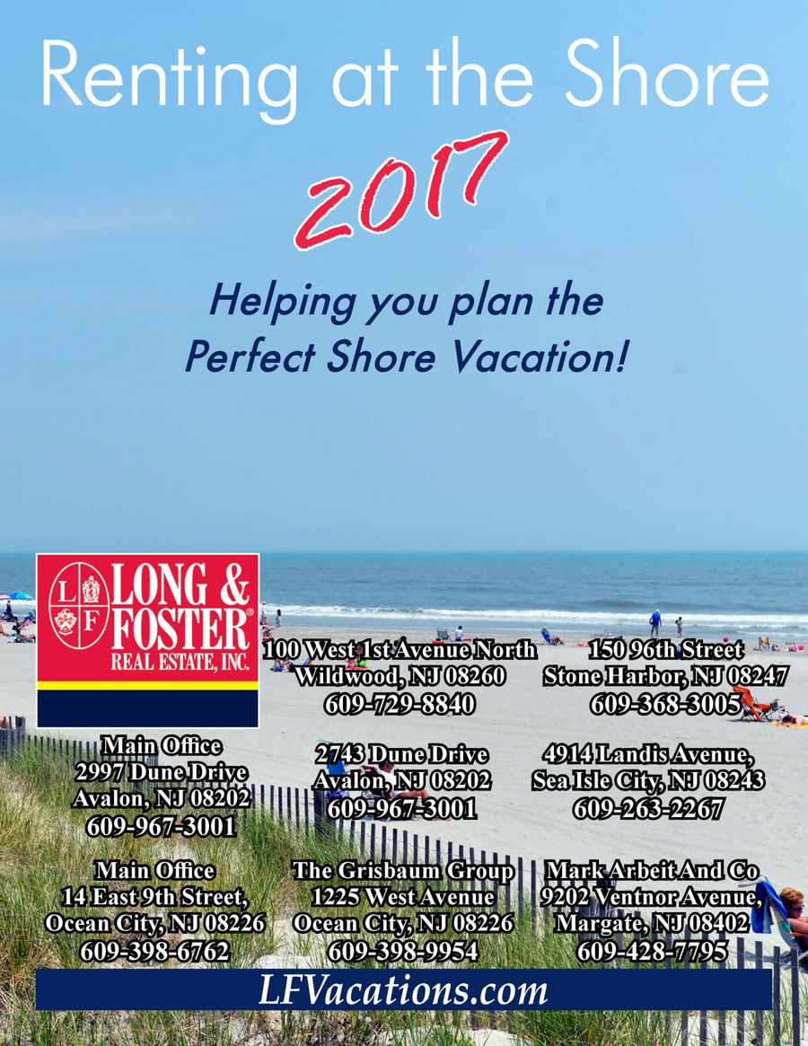 Long and Foster Jersey Shore Rental Brochure by franzeographics Flipsnack