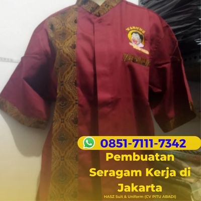 WA 085171117342 Pembuatan Seragam Kerja di Jakarta
