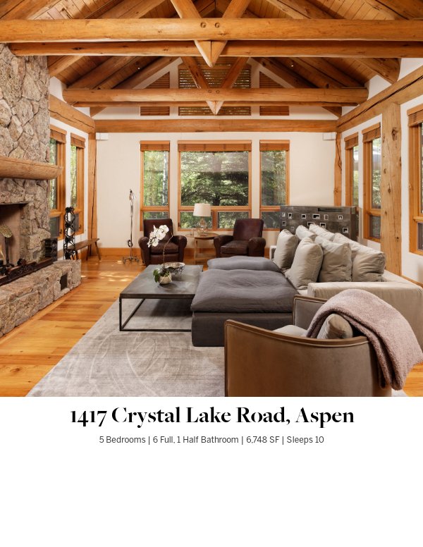 1417 Crystal Lake Road, Aspen by Aspen Snowmass Flipsnack