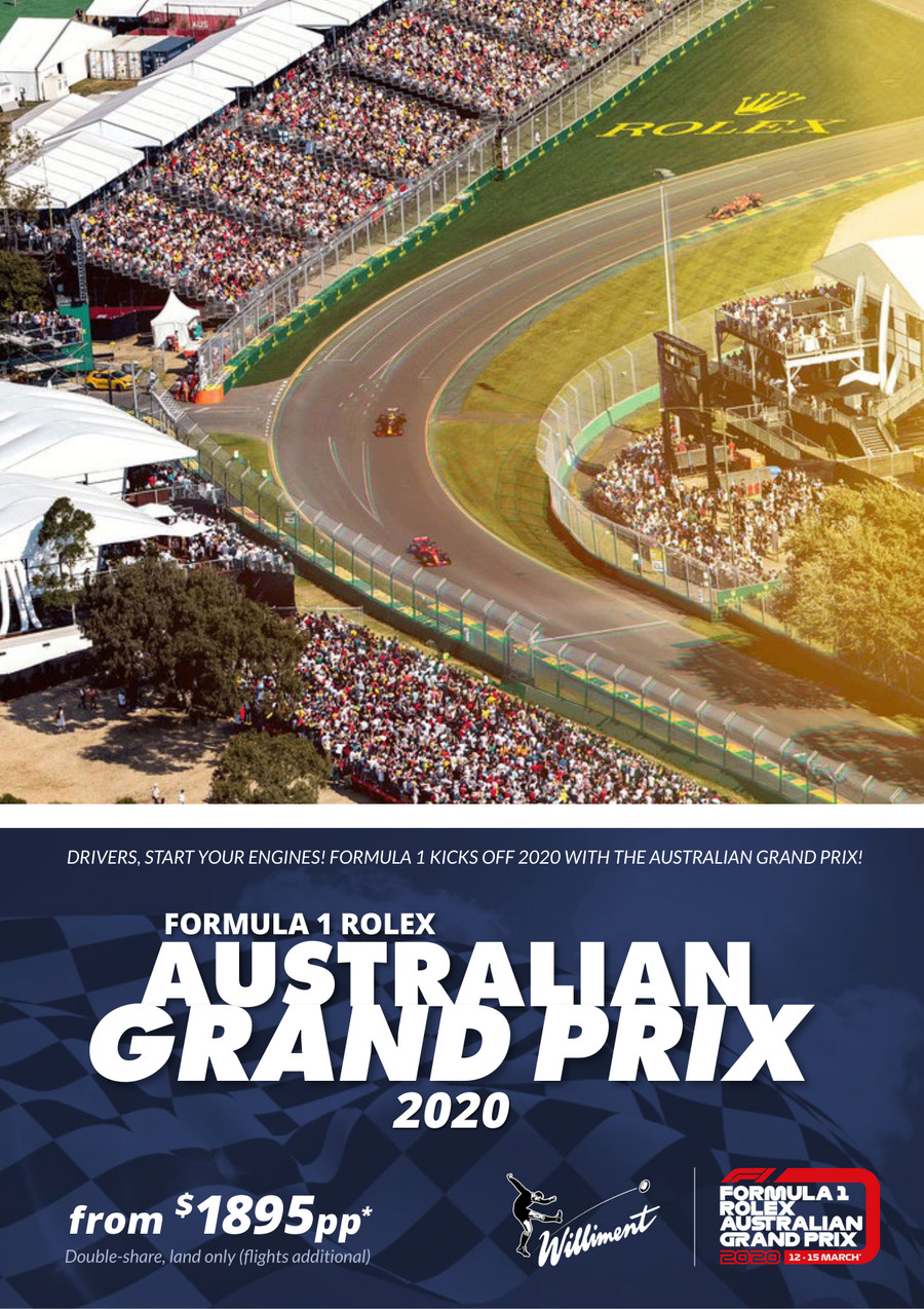 Formula 1 Rolex Australian Grand Prix 2020 by Williment Travel Flipsnack