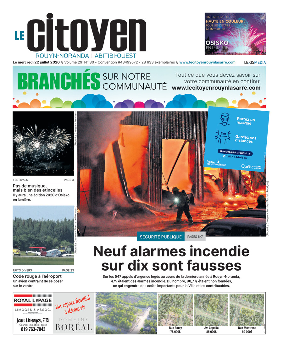 22 juillet 2020 Le Citoyen RouynNoranda / AbitibiOuest by Medialo