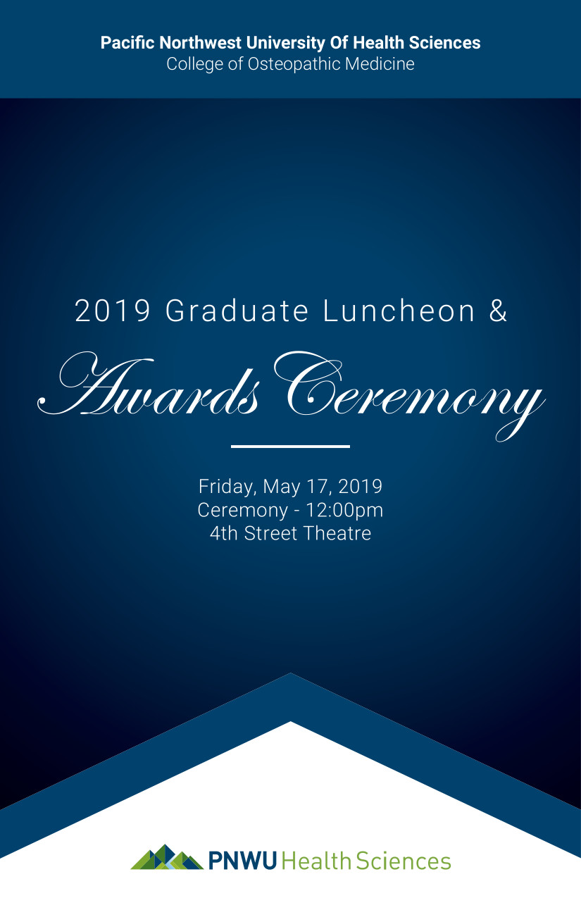 Awards Ceremony Program 2019 by PNWU Publicity Flipsnack