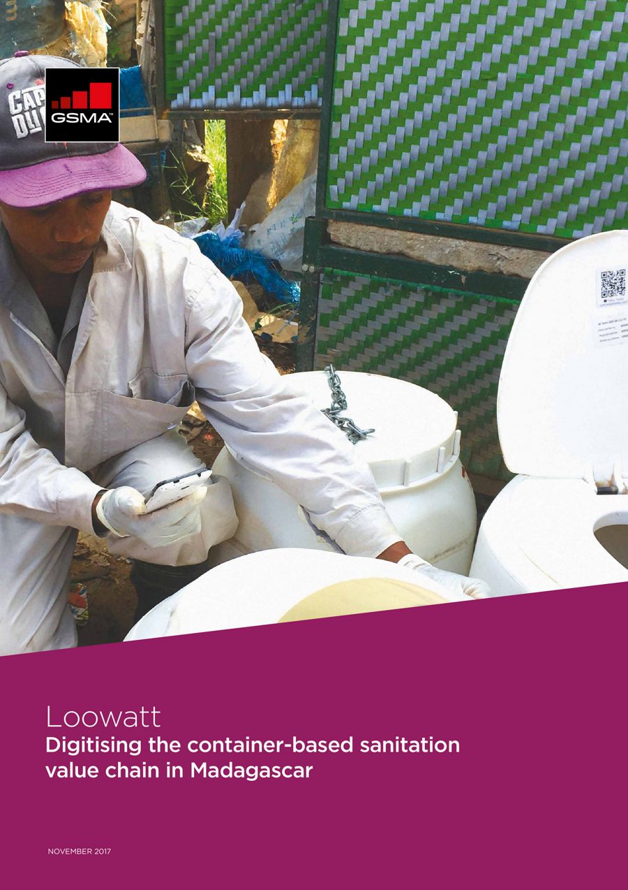 Loowatt - Digitising the container-based sanitation value chain by GSMA