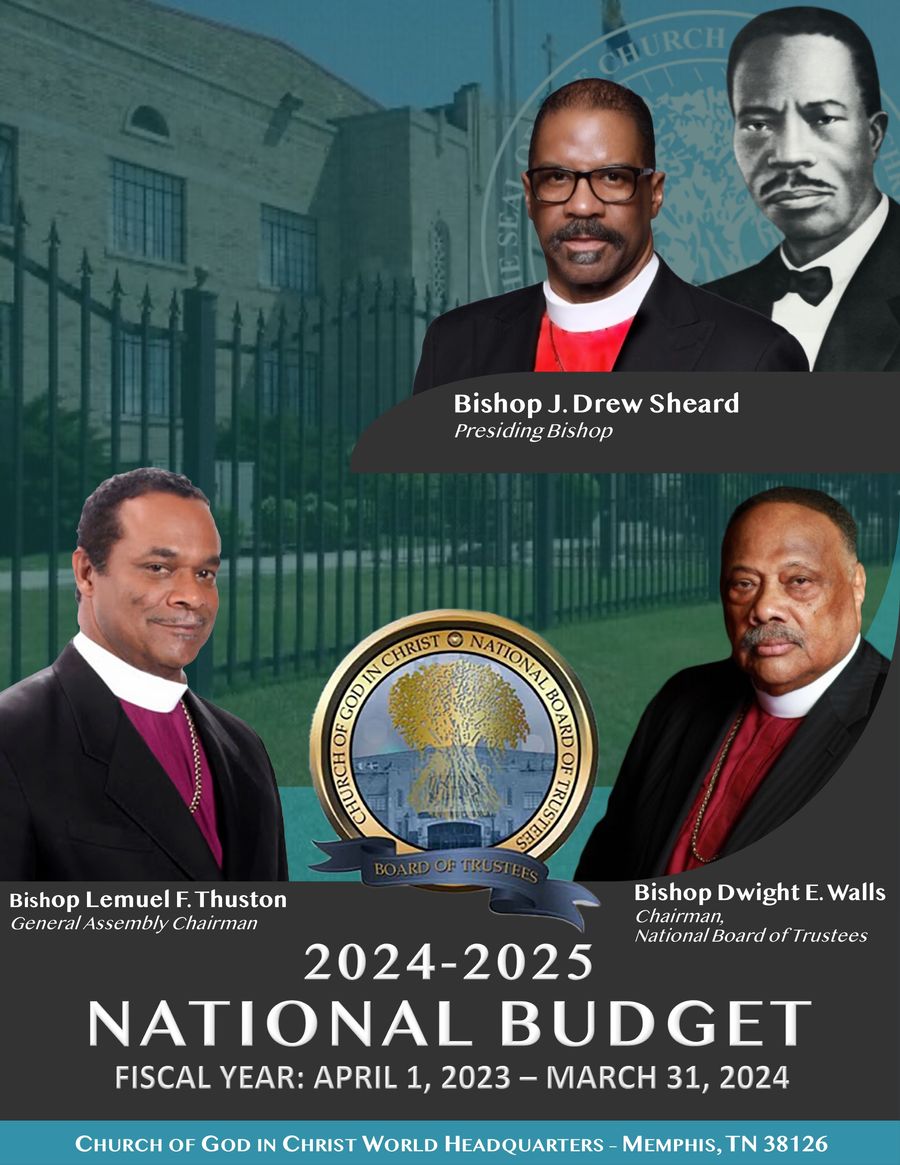202425 National Board of Trustees COGIC Budget Presentation by