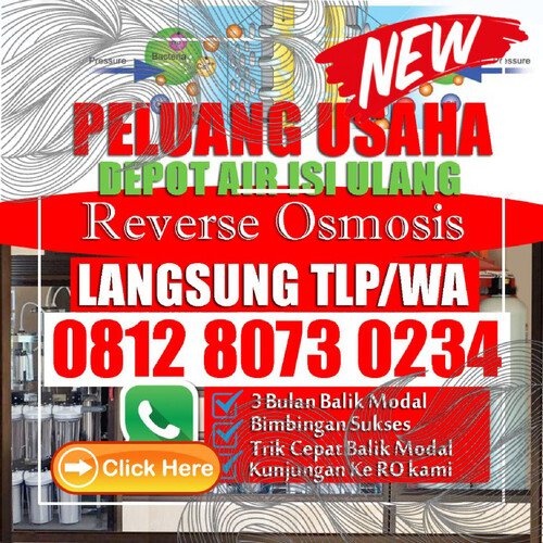 WA 0812 8073 0234 JASA PEMASANGAN AIR ISI ULANG RANCA BUNGUR