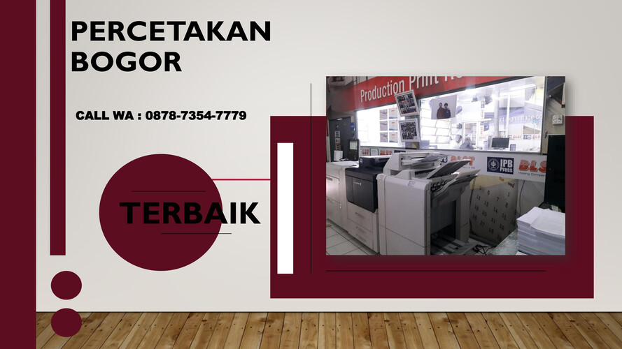 TERBAIK,CALL WA: 0878-7354-7779,Percetakan Murah Bogor
